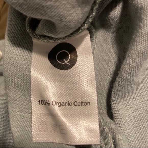 🆕 *FINAL* Quincy Mae footed sleeper, Color: Sea, Plus design, organic cotton PJ - Picture 10 of 11